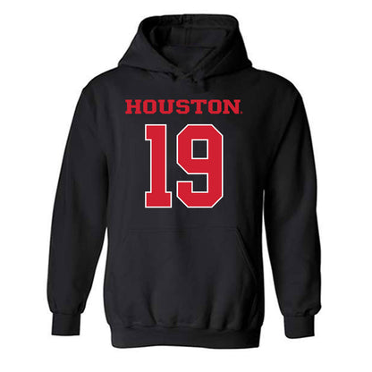Houston - NCAA Football : Kaleb Thomas - Replica Shersey Hooded Sweatshirt-0