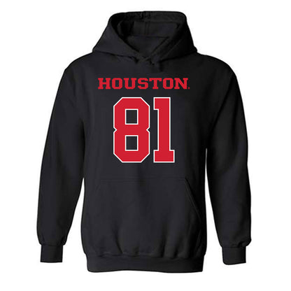 Houston - NCAA Football : Jeremiah Bushnell - Replica Shersey Hooded Sweatshirt-0