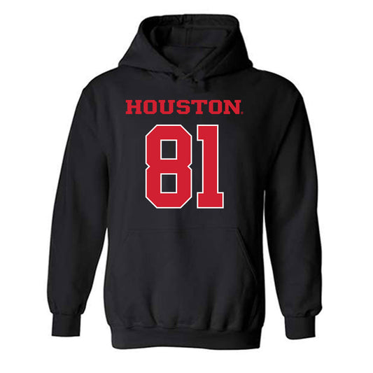 Houston - NCAA Football : Jeremiah Bushnell - Replica Shersey Hooded Sweatshirt-0