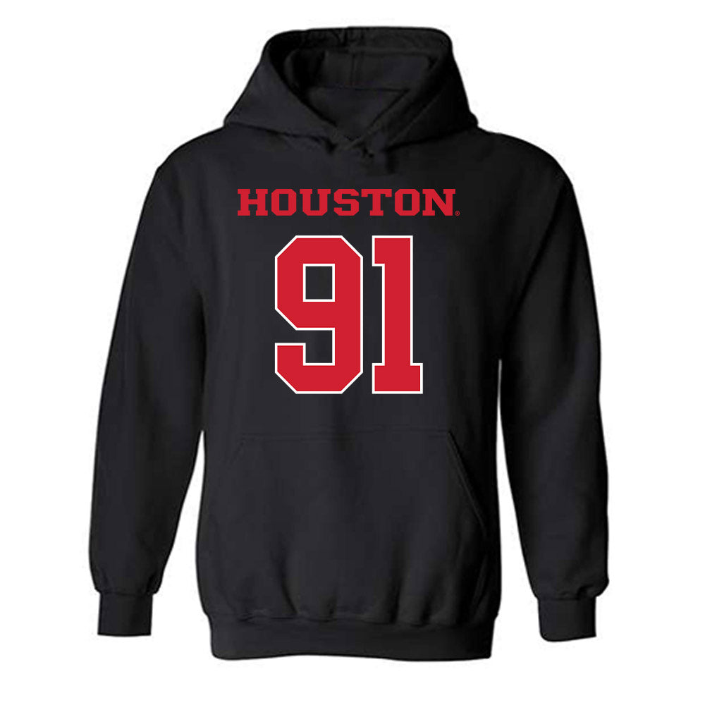 Houston - NCAA Football : Liam Dougherty - Replica Shersey Hooded Sweatshirt-0