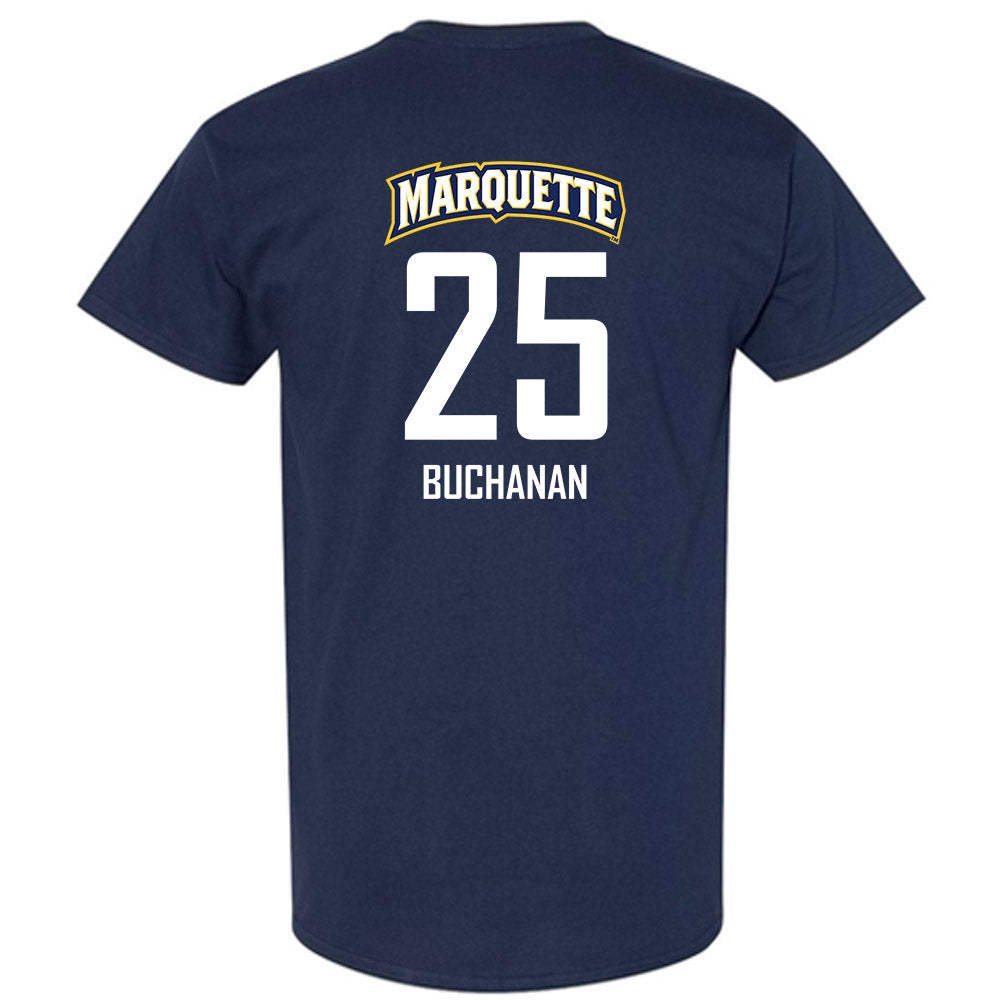 Marquette - NCAA Men's Soccer : Joey Buchanan - Sports Shersey T-Shirt-1