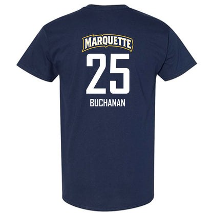 Marquette - NCAA Men's Soccer : Joey Buchanan - Sports Shersey T-Shirt-1