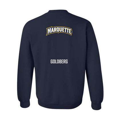 Marquette - NCAA Men's Soccer : Aiden Goldberg - Sports Shersey Crewneck Sweatshirt-1