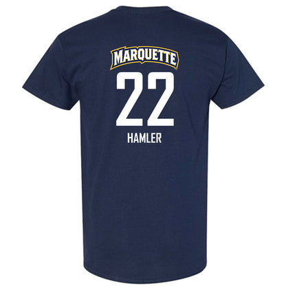 Marquette - NCAA Men's Soccer : Clayton Hamler - Sports Shersey T-Shirt-1