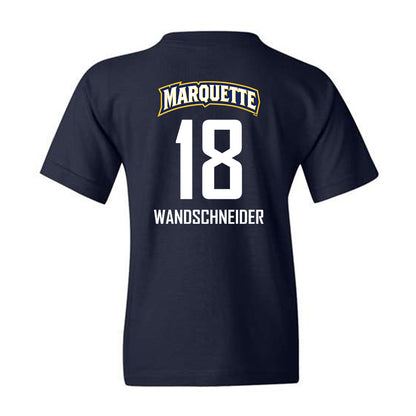 Marquette - NCAA Men's Soccer : Jack Wandschneider - Sports Shersey Youth T-Shirt