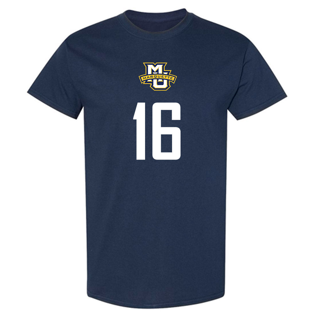 Marquette - NCAA Men's Soccer : Grant Locker - Sports Shersey T-Shirt