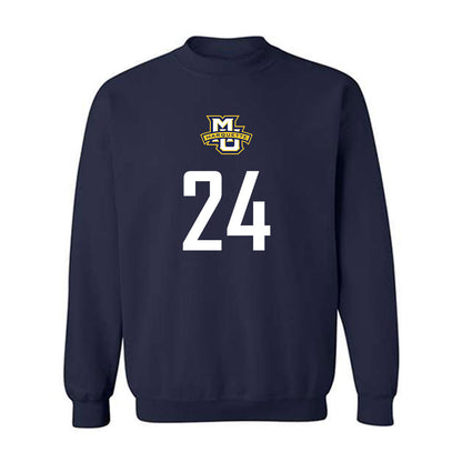Marquette - NCAA Men's Soccer : Gabriel Miranda - Sports Shersey Crewneck Sweatshirt-0
