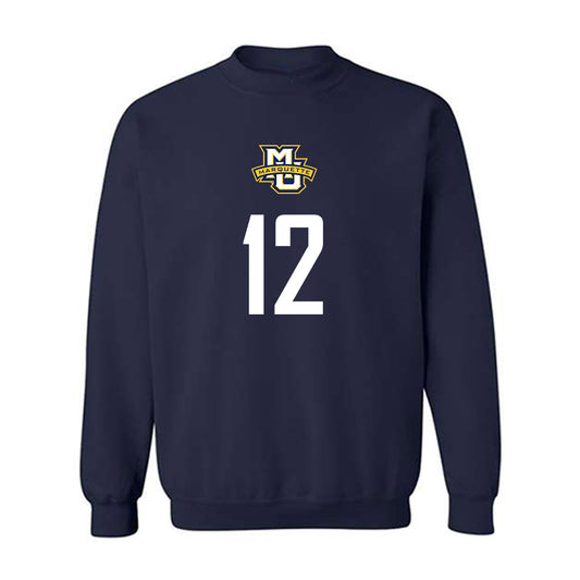 Marquette - NCAA Men's Soccer : Emilio Maldonado Frei - Sports Shersey Crewneck Sweatshirt-0