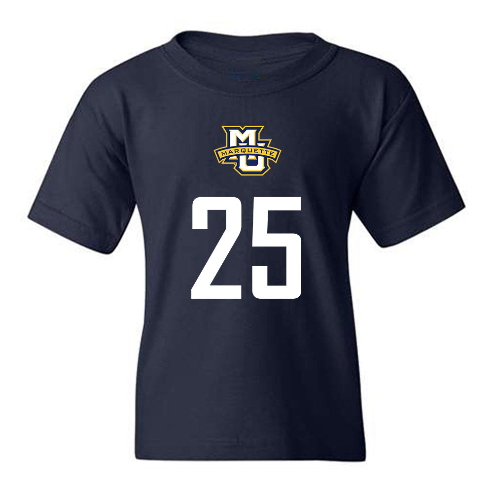 Marquette - NCAA Men's Soccer : Joey Buchanan - Sports Shersey Youth T-Shirt-0