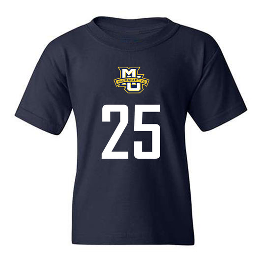 Marquette - NCAA Men's Soccer : Joey Buchanan - Sports Shersey Youth T-Shirt-0