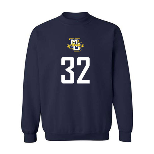 Marquette - NCAA Men's Soccer : Will Slawinski - Sports Shersey Crewneck Sweatshirt-0