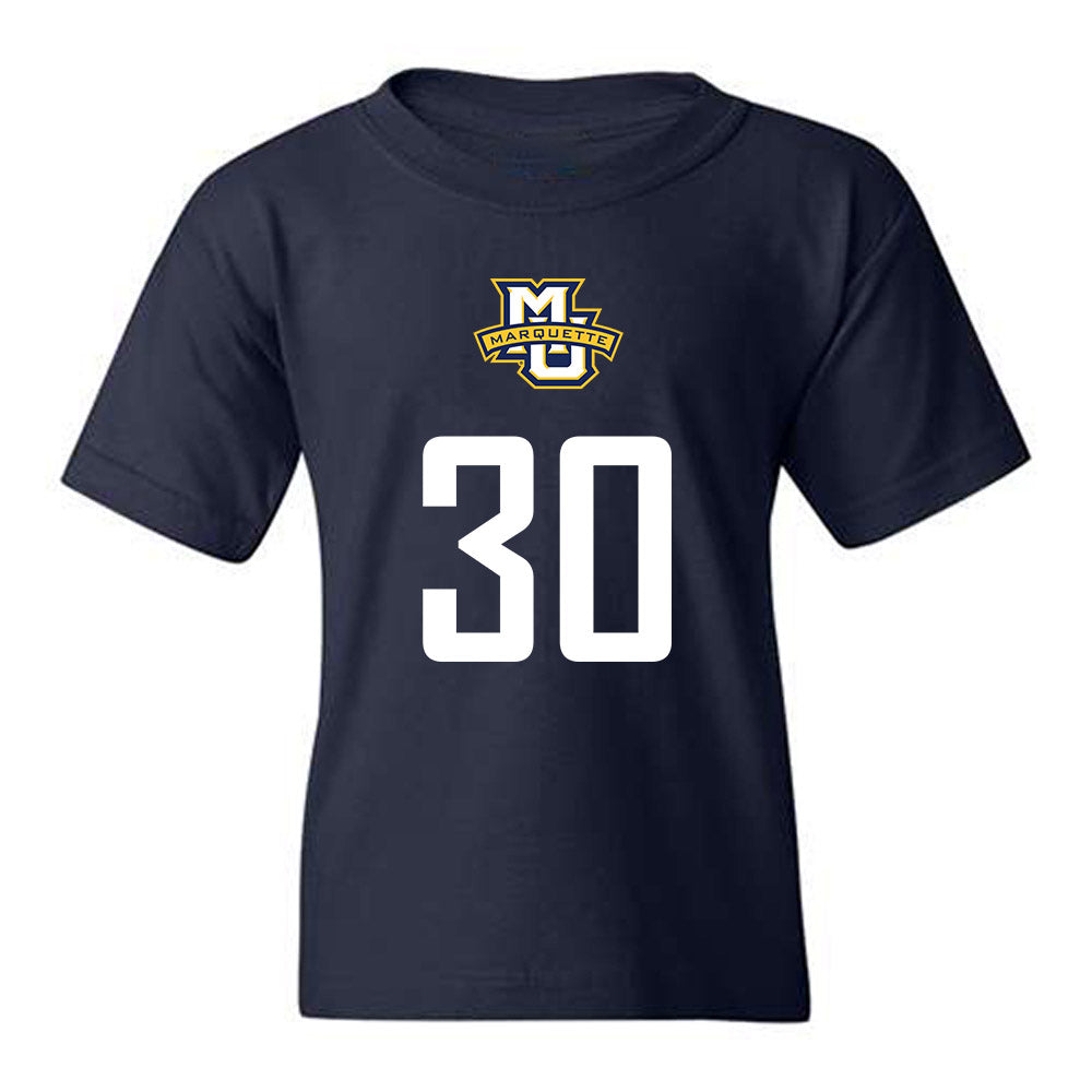 Marquette - NCAA Men's Soccer : Cameron Simpson - Sports Shersey Youth T-Shirt-0