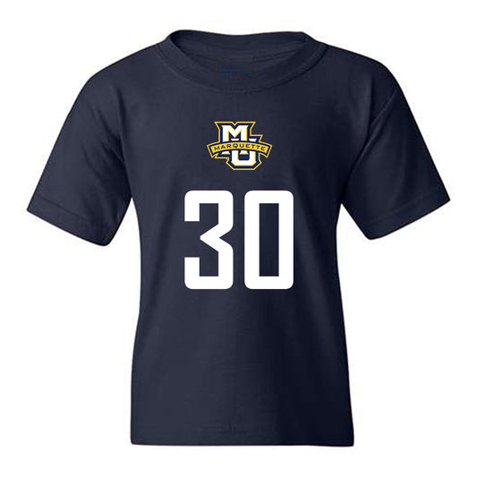 Marquette - NCAA Men's Soccer : Cameron Simpson - Sports Shersey Youth T-Shirt-0