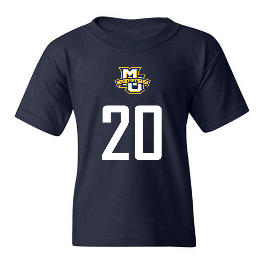Marquette - NCAA Men's Soccer : Bryce Richards - Sports Shersey Youth T-Shirt-0