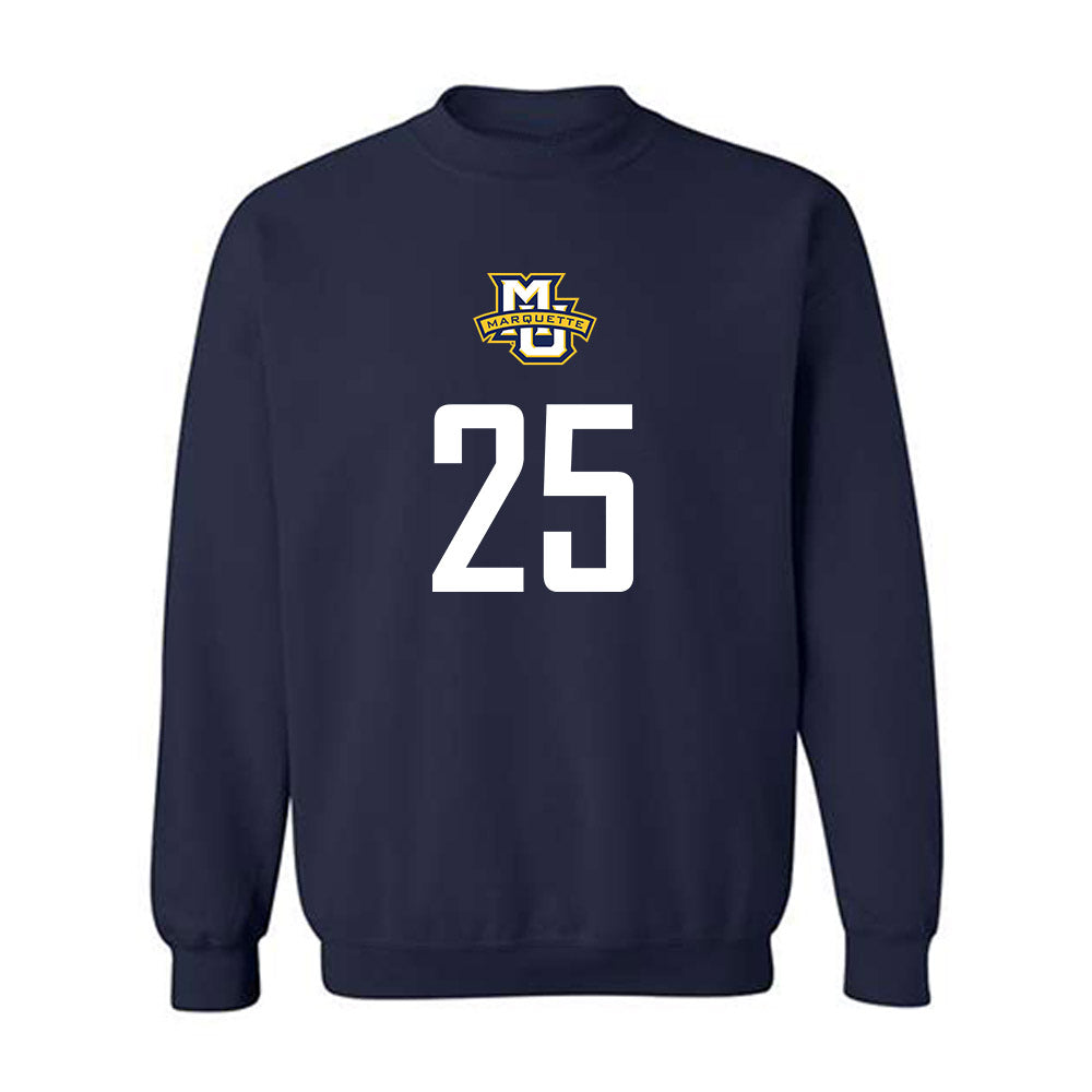 Marquette - NCAA Men's Soccer : Joey Buchanan - Sports Shersey Crewneck Sweatshirt-0