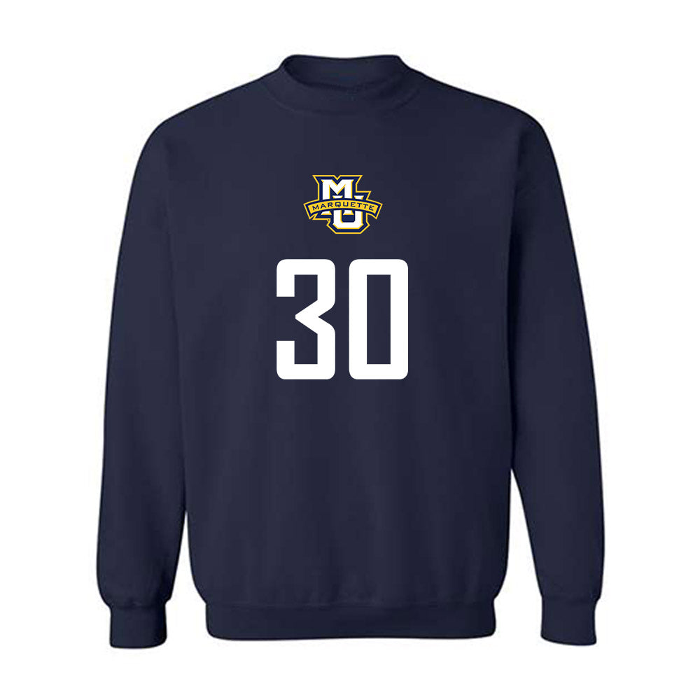 Marquette - NCAA Men's Soccer : Cameron Simpson - Sports Shersey Crewneck Sweatshirt-0
