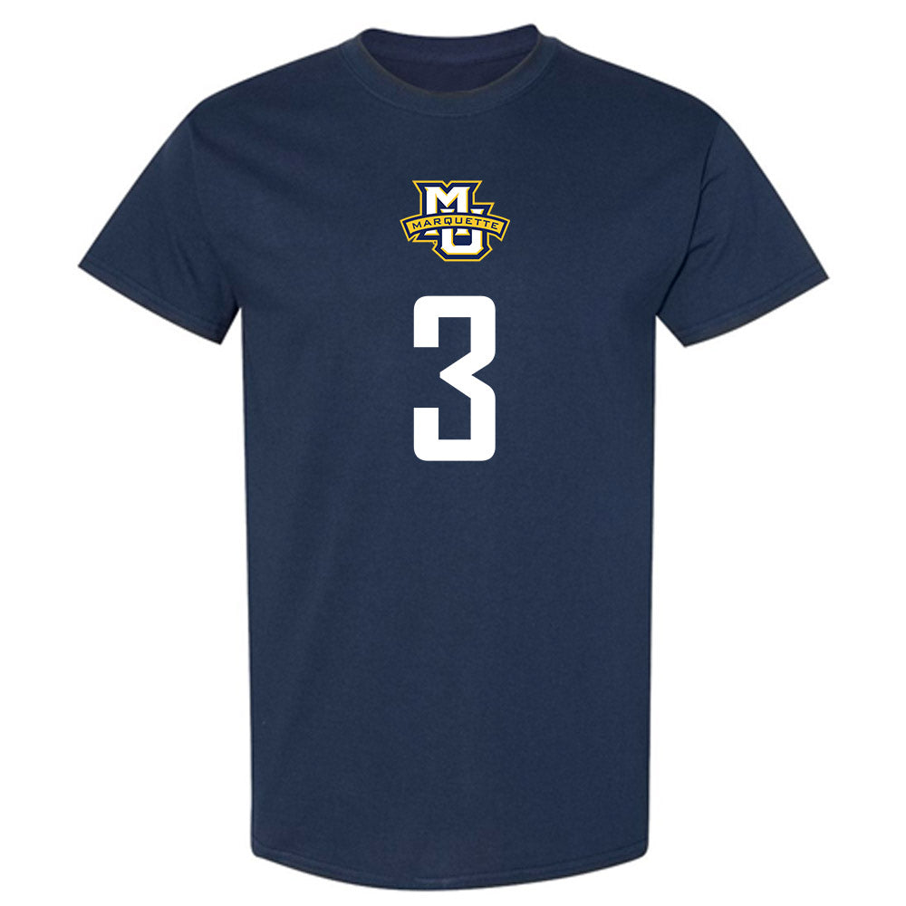 Marquette - NCAA Men's Soccer : Rio Pehar - Sports Shersey T-Shirt-0