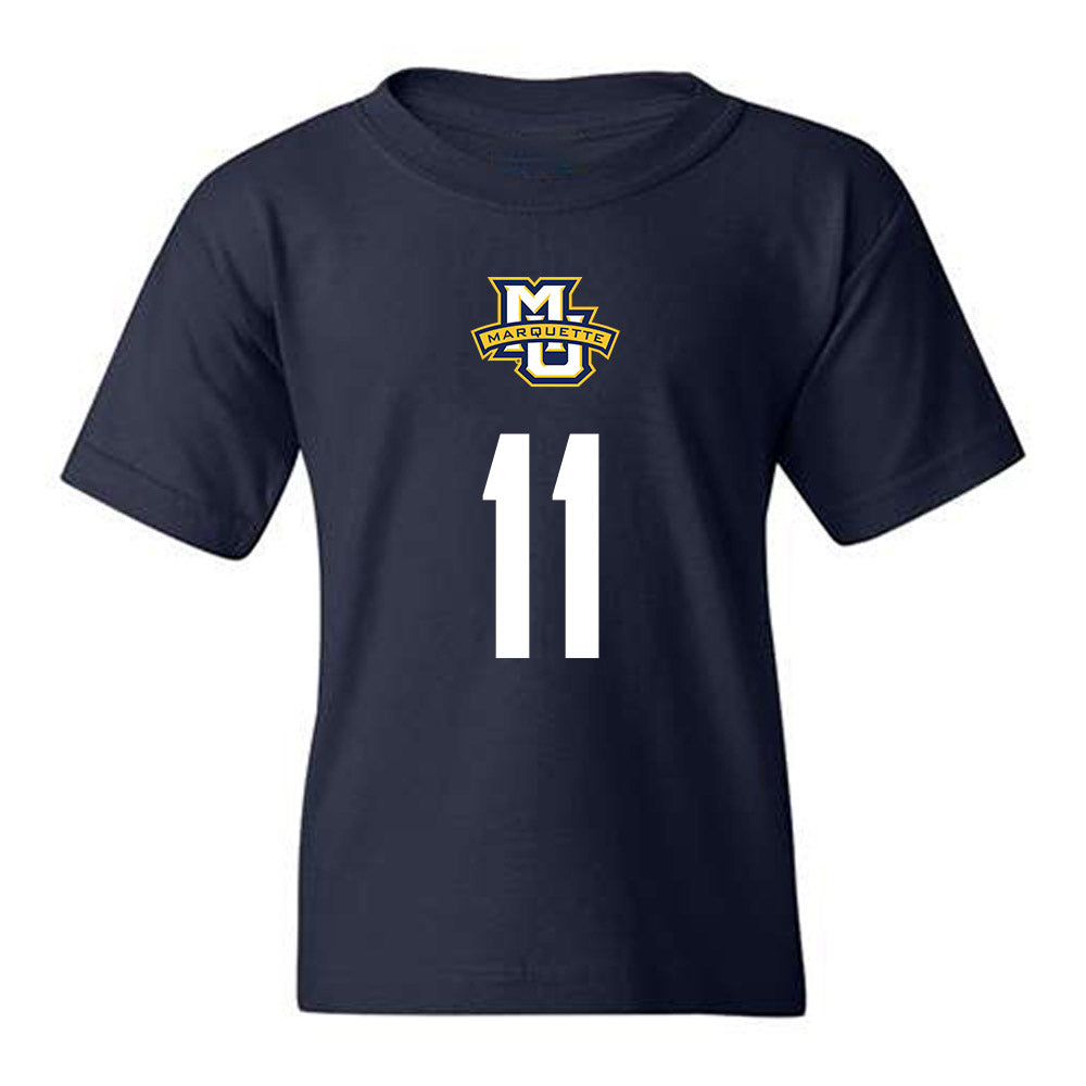 Marquette - NCAA Men's Soccer : Lucas Nesthus - Sports Shersey Youth T-Shirt-0