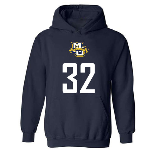 Marquette - NCAA Men's Soccer : Will Slawinski - Sports Shersey Hooded Sweatshirt-0