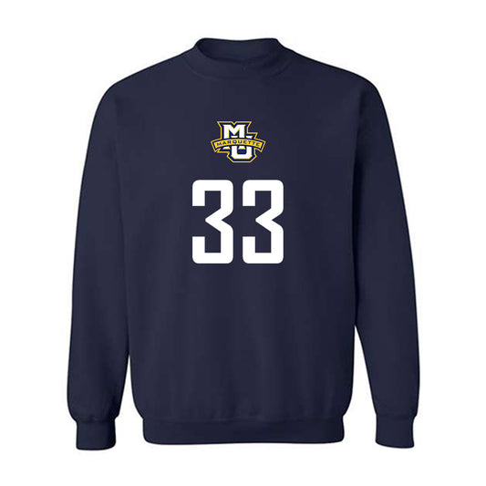 Marquette - NCAA Men's Soccer : Gabriel Anguil - Sports Shersey Crewneck Sweatshirt