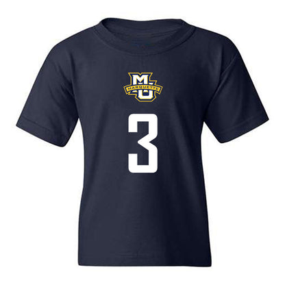 Marquette - NCAA Men's Soccer : Rio Pehar - Sports Shersey Youth T-Shirt-0
