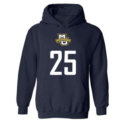 Marquette - NCAA Men's Soccer : Joey Buchanan - Sports Shersey Hooded Sweatshirt-0