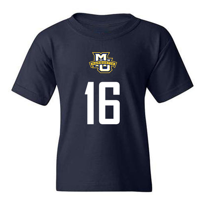 Marquette - NCAA Men's Soccer : Grant Locker - Sports Shersey Youth T-Shirt-0