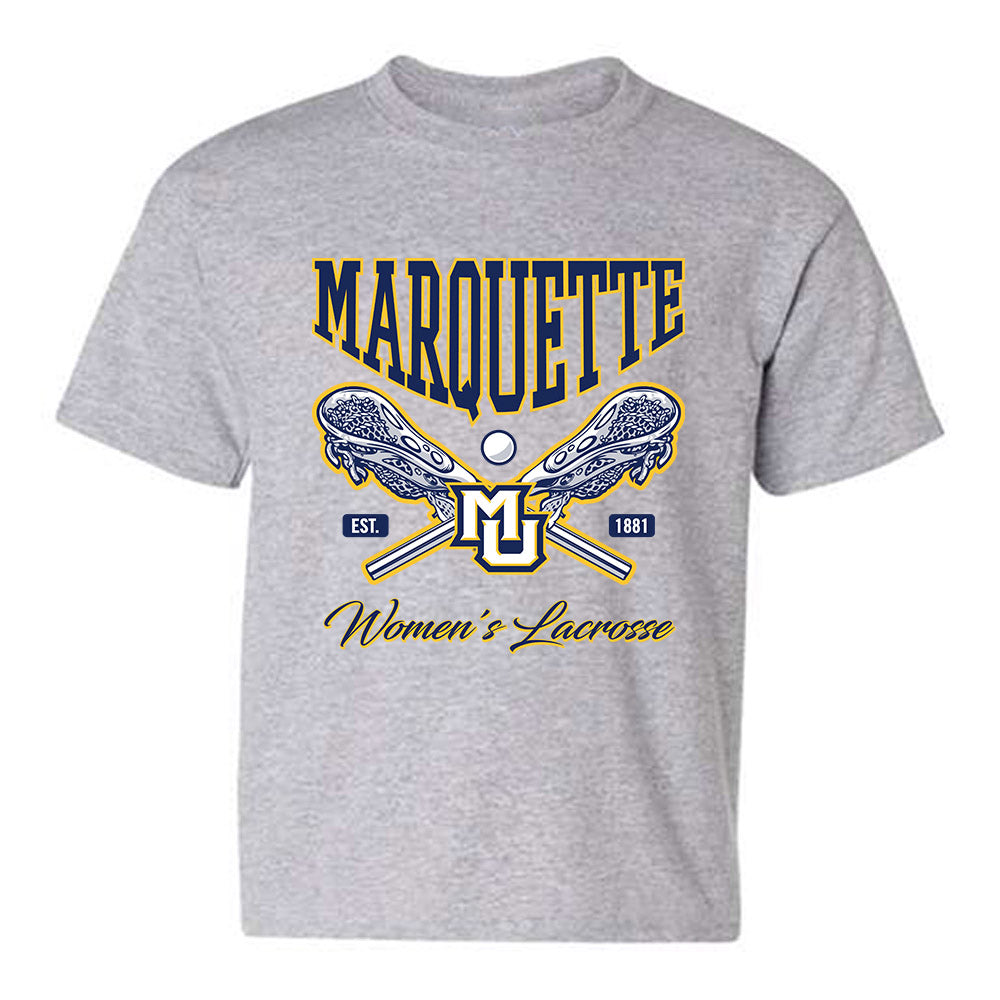 Marquette - NCAA Women's Lacrosse : Megan Hansen - Generic Sports Shersey Youth T-Shirt-0