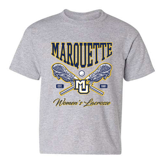 Marquette - NCAA Women's Lacrosse : Dani Serrano - Generic Sports Shersey Youth T-Shirt-0