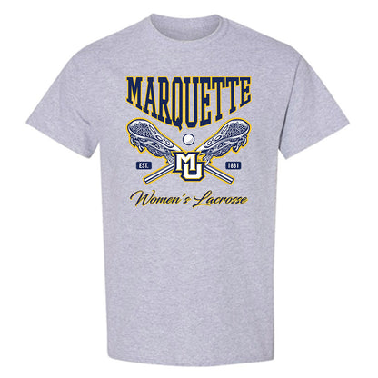 Marquette - NCAA Women's Lacrosse : Eliza Agate - Generic Sports Shersey T-Shirt-0