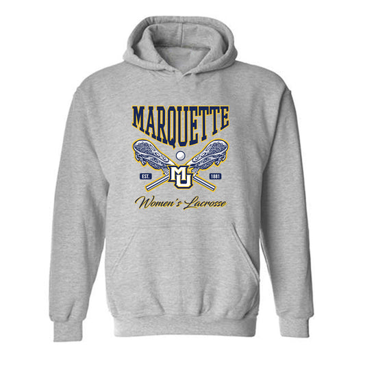 Marquette - NCAA Women's Lacrosse : Finley Breen - Generic Sports Shersey Hooded Sweatshirt-0
