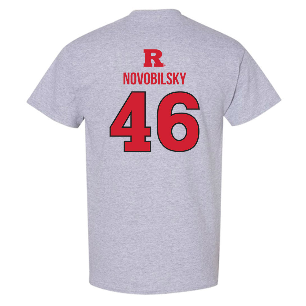 Rutgers - NCAA Baseball : Kevin Novobilsky - Sport Shersey T-Shirt-1