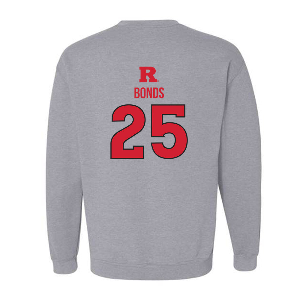 Rutgers - NCAA Baseball : Peyton Bonds - Sport Shersey Crewneck Sweatshirt-1