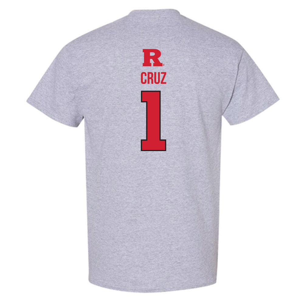 Rutgers - NCAA Baseball : Matthew Cruz - Sport Shersey T-Shirt-1