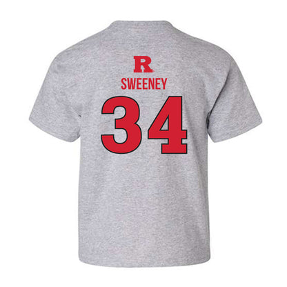 Rutgers - NCAA Baseball : Carrie Sweeney - Sport Shersey Youth T-Shirt-1