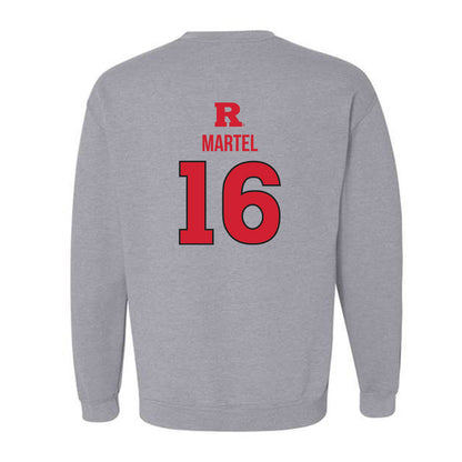 Rutgers - NCAA Baseball : Logan Martel - Sport Shersey Crewneck Sweatshirt-1