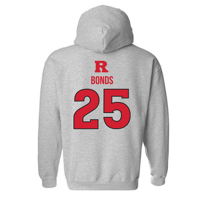 Rutgers - NCAA Baseball : Peyton Bonds - Sport Shersey Hooded Sweatshirt-1