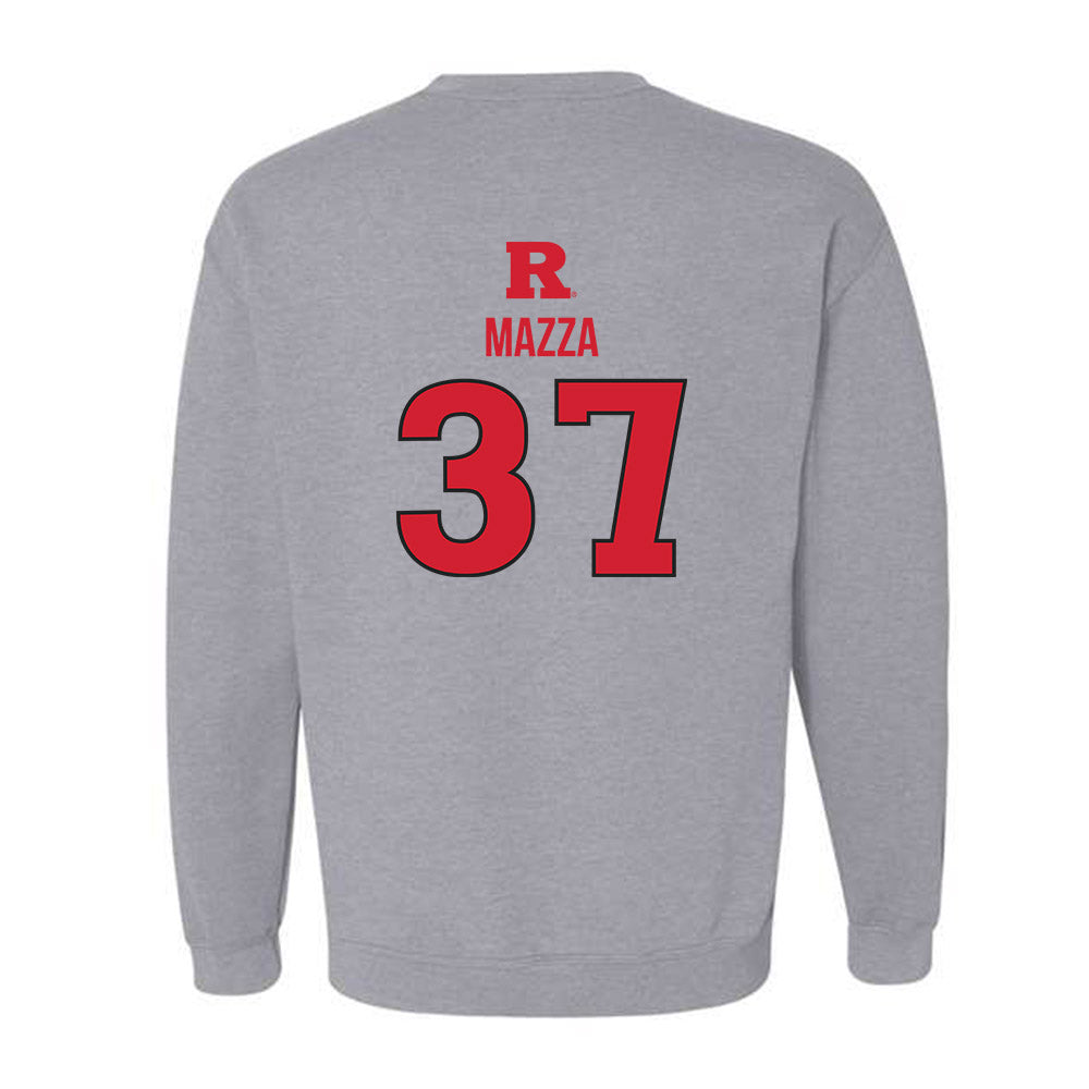 Rutgers - NCAA Baseball : Joe Mazza - Sport Shersey Crewneck Sweatshirt-1