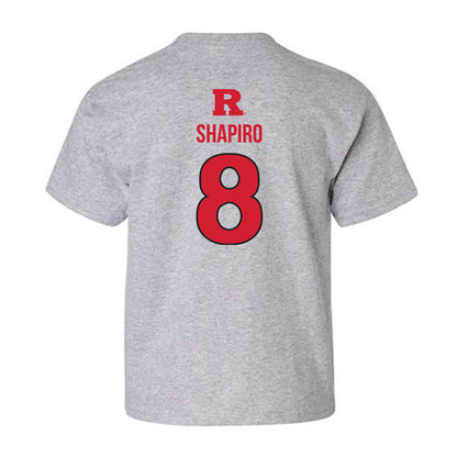 Rutgers - NCAA Baseball : Garrett Shapiro - Sport Shersey Youth T-Shirt-1