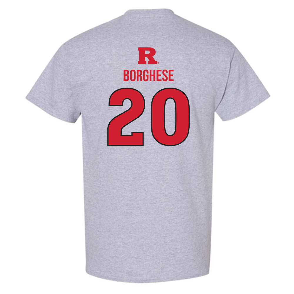 Rutgers - NCAA Baseball : Vincent Borghese - Sport Shersey T-Shirt-1