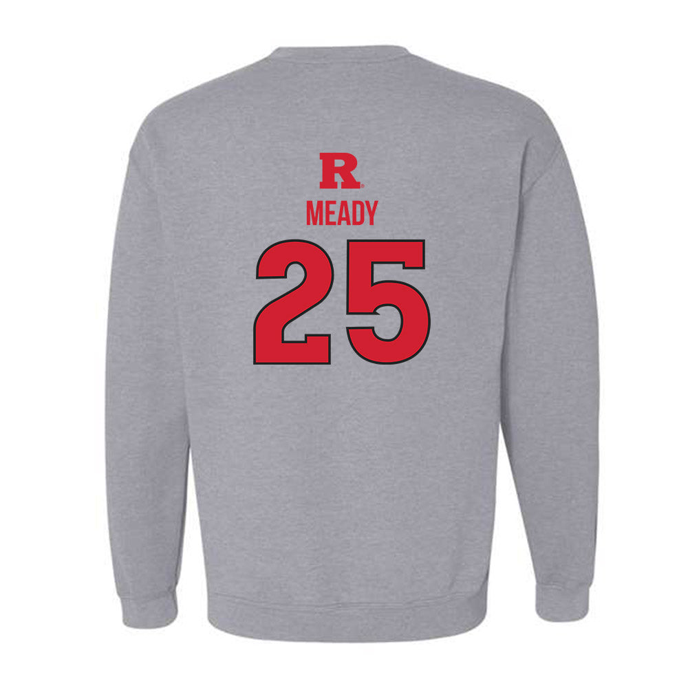 Rutgers - NCAA Baseball : Anthony Meady - Sport Shersey Crewneck Sweatshirt-1
