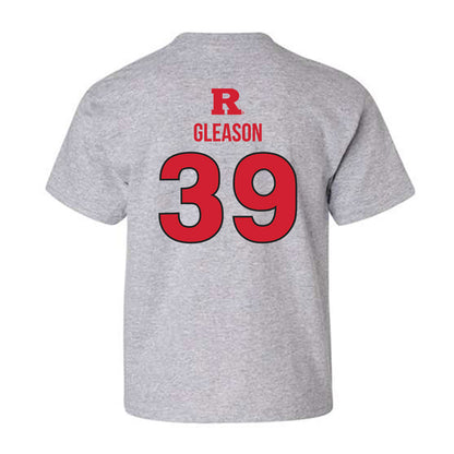 Rutgers - NCAA Baseball : Zachary Gleason - Sport Shersey Youth T-Shirt-1