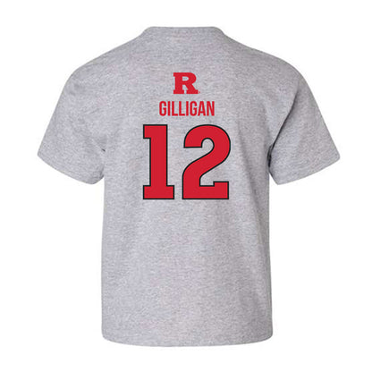Rutgers - NCAA Baseball : Mickey Gilligan - Sport Shersey Youth T-Shirt-1