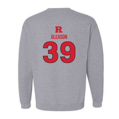 Rutgers - NCAA Baseball : Zachary Gleason - Sport Shersey Crewneck Sweatshirt-1