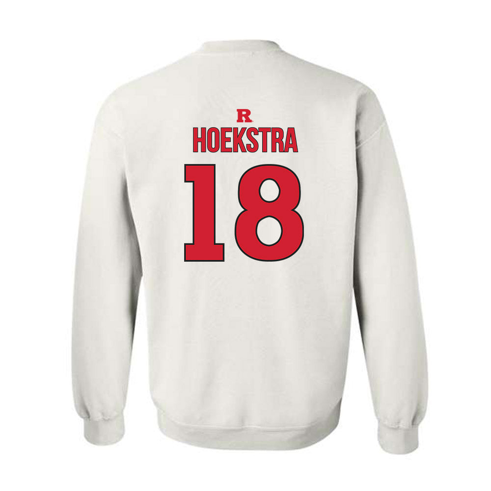 Rutgers - NCAA Softball : Siera Hoekstra - Sport Shersey Crewneck Sweatshirt-1