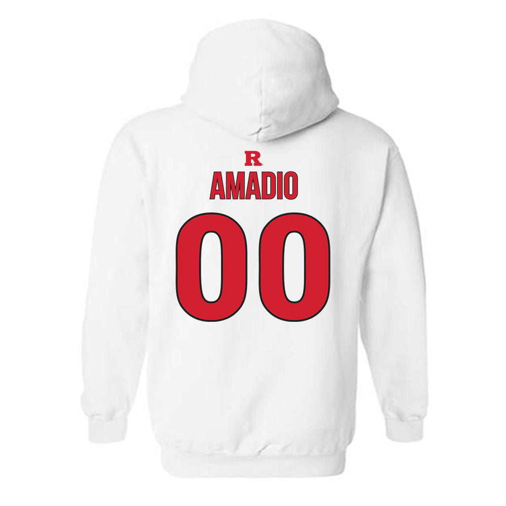 Rutgers - NCAA Softball : Allison Amadio - Sport Shersey Hooded Sweatshirt-1