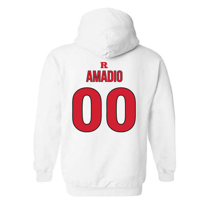 Rutgers - NCAA Softball : Allison Amadio - Sport Shersey Hooded Sweatshirt-1