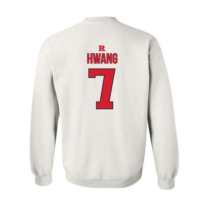 Rutgers - NCAA Softball : Riley Hwang - Sport Shersey Crewneck Sweatshirt-1
