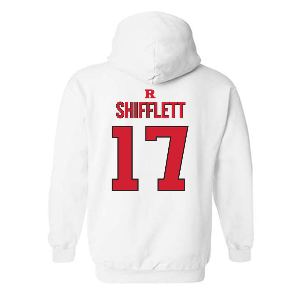 Rutgers - NCAA Softball : Brooke Shifflett - Sport Shersey Hooded Sweatshirt-1
