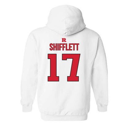 Rutgers - NCAA Softball : Brooke Shifflett - Sport Shersey Hooded Sweatshirt-1